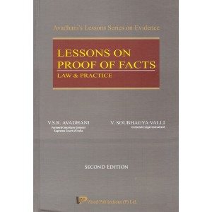 Vinod Publication's Lessons on Proof of Facts Law & Practice [HB] by V.S.R. Avadhani & V. Soubhagya Valli | Avadhani's Lesson Series on Evidence